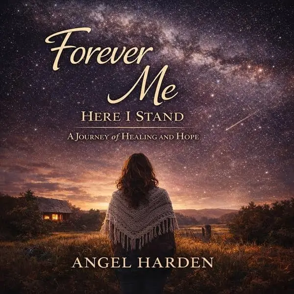 Forever Me – Here I Stand memoir cover by Angel Harden